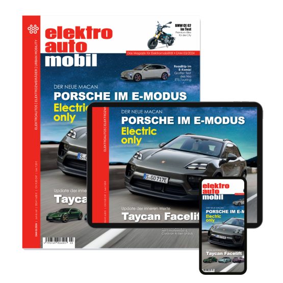 Cover der Elektroautomobil Ausgabe 03/2024 als E-Paper und Print-Magazin